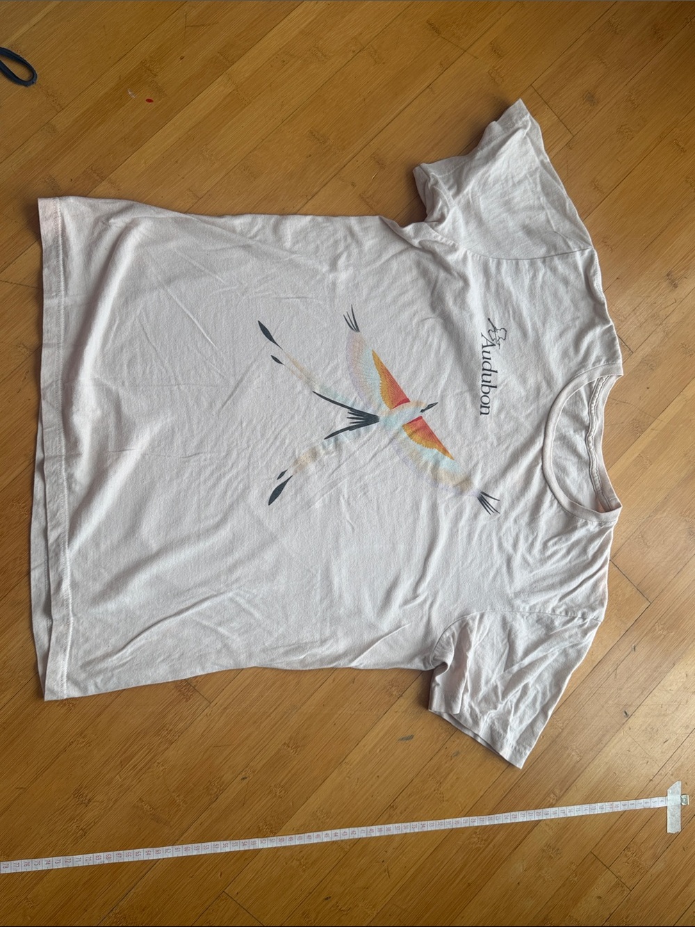 Audubon Scissor Tailed Flycatcher Pink Shrimp Shirt